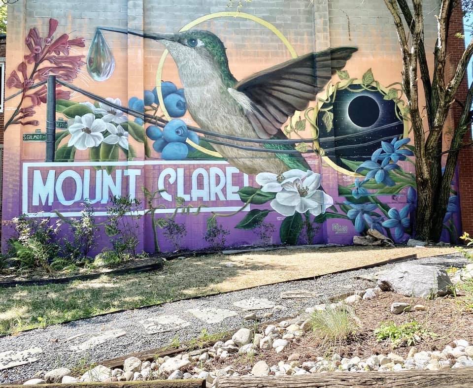SWP_Baltimore's tweet photo. Look at this amazing new mural at the corner of Pratt and Gilmor Street in #SoWeBo! We were thrilled to grant the members of the #MountClare community the help and funds they needed to make this happen. #BuildingCommunityTogether https://t.co/JPy7TFi81l
