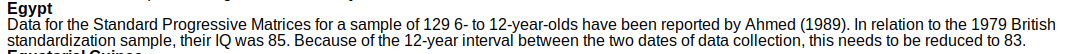 7+200 Moroccans, all immigrants in the Netherlands, the latter 5 to 7 years old, and 129 Egyptians, all 12 years old (total 336 people) represent all of the 141,000,000 people of North Africa in 2002.