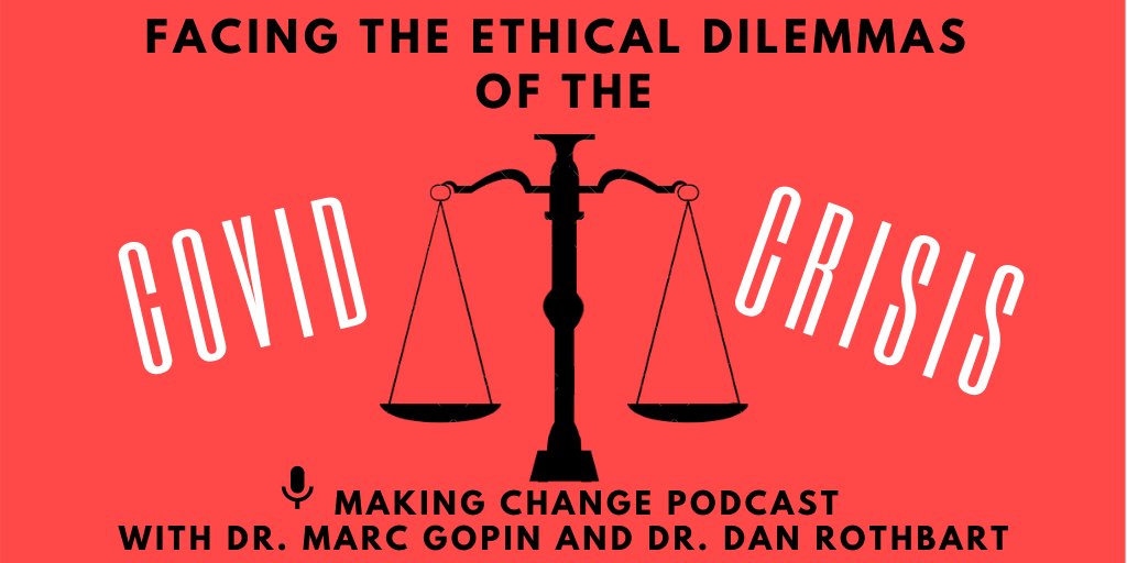 CRDC (@crdc_gmu) on Twitter photo In this week’s episode @mgopin interviews Dr. Rothbart from <a href="/GMUCarterSchool/">Carter School for Peace and Conflict Resolution</a> to discuss how having courage and humility about the COVID-19 crisis can help build moral discussion and thinking
Listen now: apple.co/31ChAl4
#MakingChangePodcast #news #COVID19 #peacebuilding In this week’s episode @mgopin interviews Dr. Rothbart from <a href="/GMUCarterSchool/">Carter School for Peace and Conflict Resolution</a> to discuss how having courage and humility about the COVID-19 crisis can help build moral discussion and thinking
Listen now: apple.co/31ChAl4
#MakingChangePodcast #news #COVID19 #peacebuilding