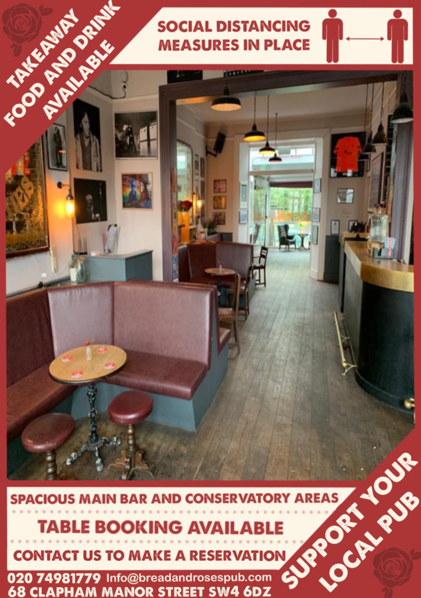 You can enjoy a pint or two with us again in just two days time! Things are shaping up nicely and we cant wait to welcome you back into one of our beer gardens, spacious bar area or conservatory. 
Bring on the 4th July! #PubsReopening #SocialDistancing