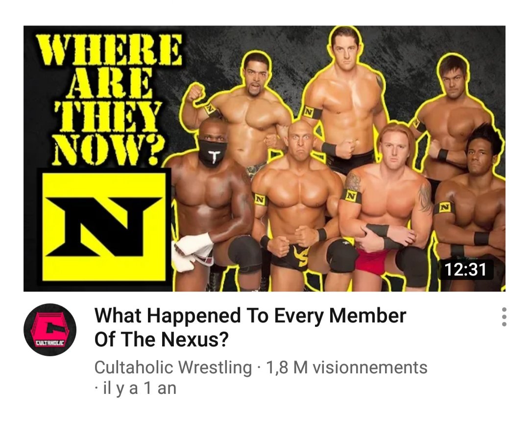 LeDuchel's tweet photo. Copier les américains ça se fait encore apparemment.
Je ne t interdis pas de parler de Nexus mais refaire exactement le meme concept,ça cest fort
#WWE #Nexus @LeCatchClub https://t.co/wLvXXY14Ek