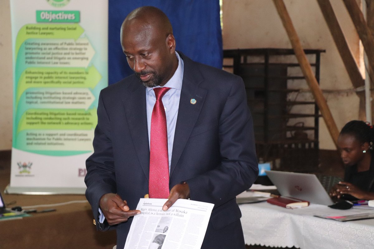 NetpilUganda's tweet photo. #NetpilUpdate With support from the American Bar Association Rule of Law Initiative (ABA_ROLI) NETPIL has today held its first in a series of training on Litigating Freedom of Expression and Rights of Human Rights Defenders. @NCHRD_UG
@HurinetU @HRNJUganda @UNHumanRightsUG https://t.co/iEd8MR6FnM
