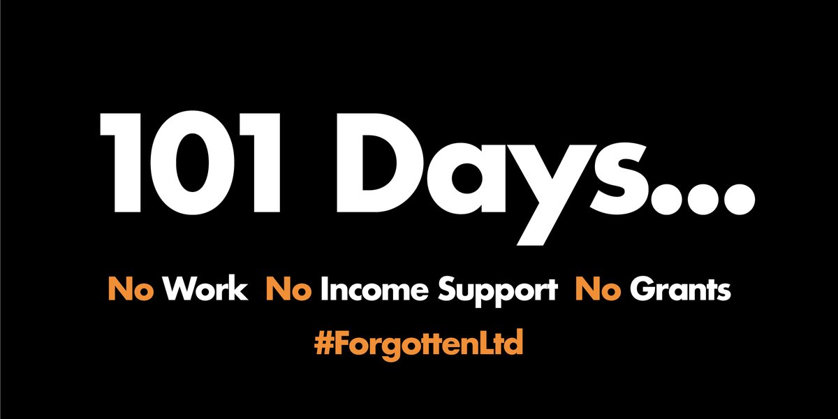 ForgottenLtd's tweet photo. 101 days. No Work - No Income Support - No Grants
#ForgottenLtd small biz are struggling + job losses are now happening daily. 
@Bren4Bassetlaw @ashfield_lee @marcolonghi4dn

✏️ Sign petition: https://t.co/bE1Jb7TGQW
👫 Join campaign: https://t.co/2f3kHQkzfw
#TheDailyCount https://t.co/BLcG3tj46D
