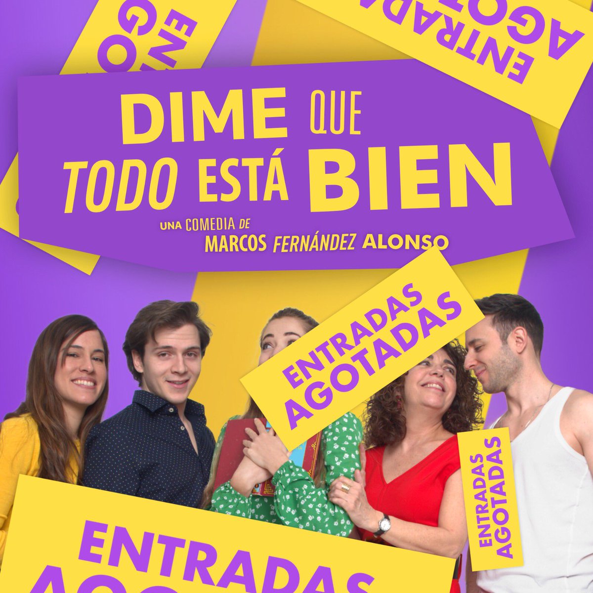 Este domingo, <a href="/DimeQueTodoEsta/">Todo está bien 🎭</a>, la comedia que reventó la taquilla en la semana de su estreno y que vuelve ahora con fuerzas renovadas. Tantas, que ya han vendido todas las entradas🤷🏻‍♂️ Una comedia sobre la incomunicación y los encuentros no tan casuales atrapalo.com/entradas/dime-…