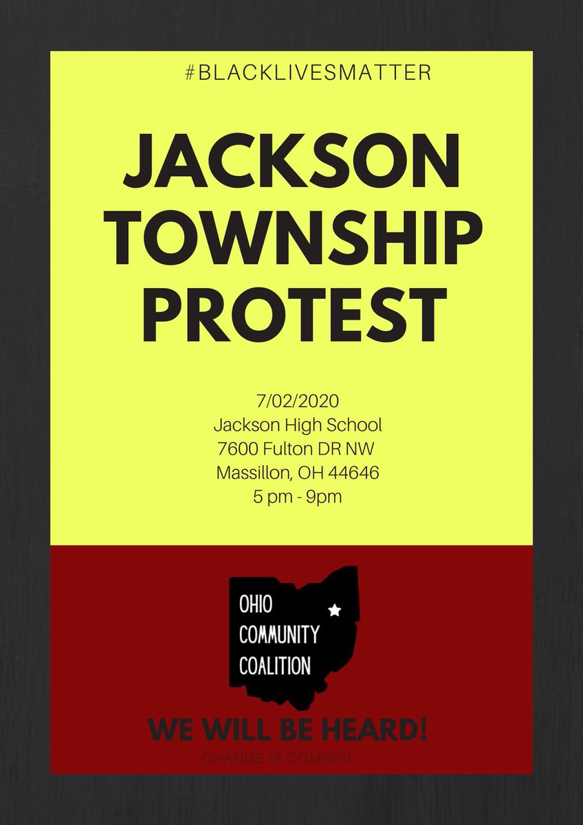 Join us at Jackson High School tomorrow at 5 pm!