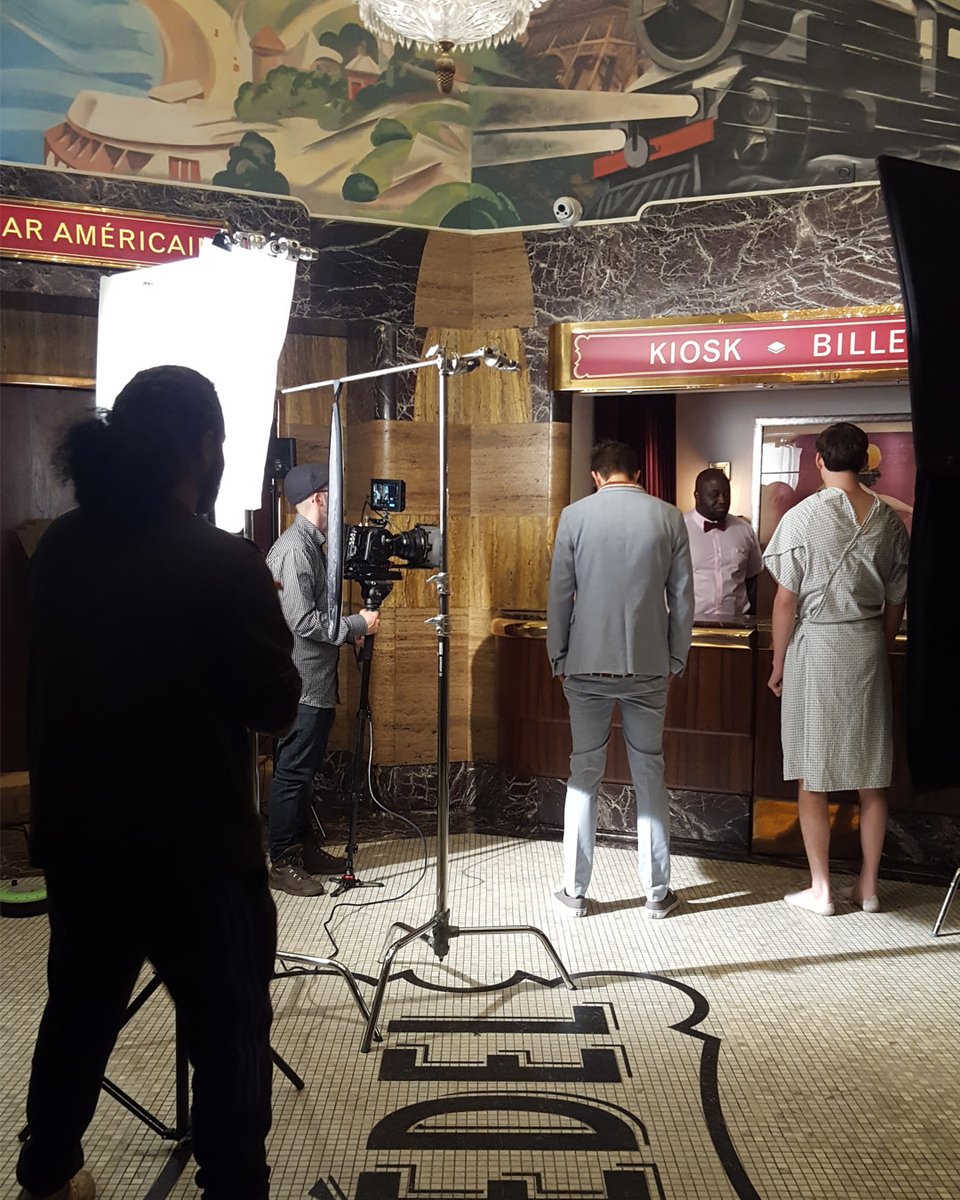 We absolutely loved the location that our producers <a href="/BaileyDaCreator/">Daniel M. Bailey</a> and Laura Chetty were able to source. Check out this behind the scenes still from <a href="/BrasserieZedel/">Brasserie Zédel</a>.

#FilmLocation #ShortFilm #NewShortFIlm #WTMG #IndependentFilm #Filmmaking #BehindTheScenes