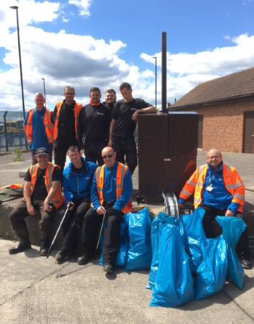 Today is the start of #CleanBeachesWeek &amp; it’s important we ALL do our bit to keep ‘em looking nice.
 
We can help by disposing of rubbish properly &amp; not using toilets as a bin.
 
Here’s some old snaps of our people doing their bit, through our volunteer #JustAnHour programme! 💙