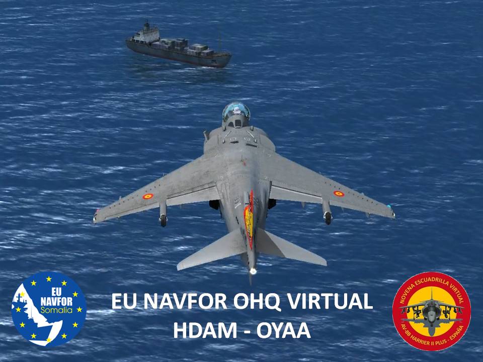 FLOANVirtual's tweet photo. #OperationAtalanta 🇪🇺 Vuelo de nuestra #NovenaEscuadrillaVirtual 🇪🇸✈ en la zona de operaciones de la #UnionEuropea 🇪🇺 en el #GolfodeAden, con despegue en #DjboutiIntAirport (#HDAM) 🇩🇯 rumbo a #AdenIntAirport (#OYAA) 🇾🇪 #WeAreEurope 🇪🇺 https://t.co/ypFrnRKrQn https://t.co/oEf37uPHCl