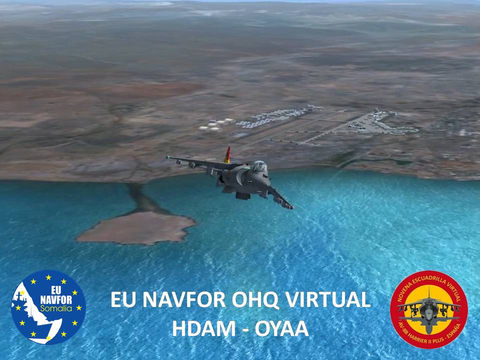 FLOANVirtual's tweet photo. #OperationAtalanta 🇪🇺 Vuelo de nuestra #NovenaEscuadrillaVirtual 🇪🇸✈ en la zona de operaciones de la #UnionEuropea 🇪🇺 en el #GolfodeAden, con despegue en #DjboutiIntAirport (#HDAM) 🇩🇯 rumbo a #AdenIntAirport (#OYAA) 🇾🇪 #WeAreEurope 🇪🇺 https://t.co/ypFrnRKrQn https://t.co/oEf37uPHCl