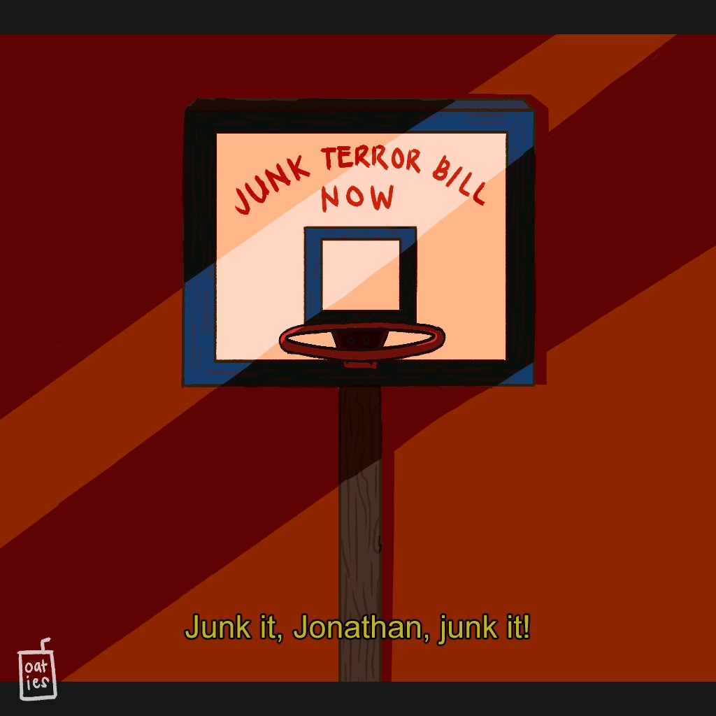 ACTIVISM IS NOT TERRORISM! There's only 7 days left until the Terror Bill lapses into law. Mag ingay pa rin!! 

JUNK IT, JONATHAN, JUNK IT

#JunkTerrorBill
#JunkTerrorBillNOW
