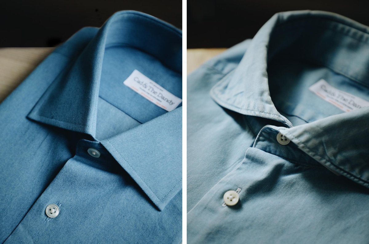 Cadandthedandy's tweet photo. Our new R2W denim Journey Shirt is designed to improve with age. A timeless lifestyle garment to see you comfortably through any day of the week, it evolves through everyday wear and washing to take on a character all its own. https://t.co/27tTa0KQUQ #dailydenim #savilerow https://t.co/N9qj1u5kip