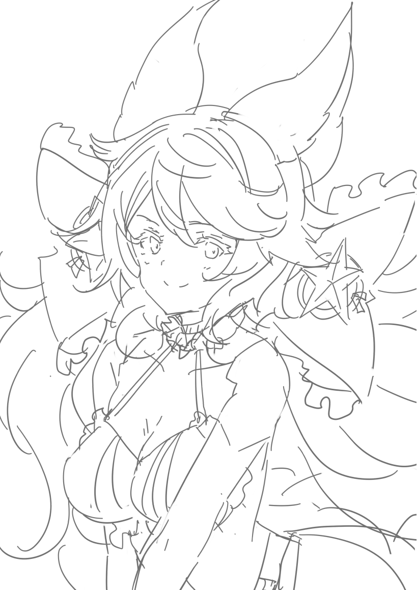 サテュロスちゃんらくがき 