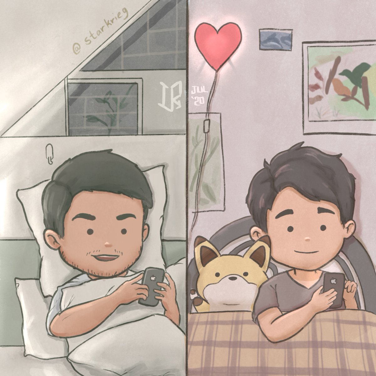 starkrieg's tweet image. Let's see if I'll end up drawing for every single episode of Hello Stranger 😂.  #HelloStrangerEP2 #XavMi #HelloStranger

(Please  don't  repost  without  permission  💖)