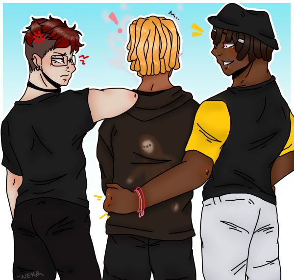 iamnek0_'s tweet photo. Uish... 👀✨
Quería dibujar a Romaco y pos aquí está, yo opino que trío xd
Macaco lleva choker xq puede uwu
#Romaco #Romamar #Elrosas #Macaco #Lamar #gtarolplay #gtarp #spainrp @DeqiuV @Salvamdz @Macaco_0890 https://t.co/RiQFRSrmzZ