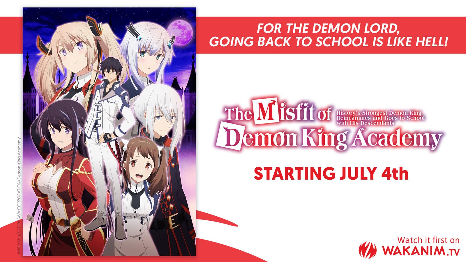 Watch The Misfit of Demon King Academy