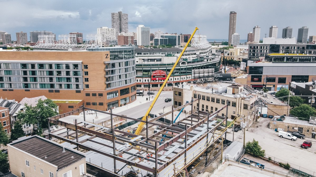 SummitDBTweets's tweet photo. Checking in on our Wrigleyville project 📷 The site is the future home to a rock climbing gym and first floor retail #SummitSites #BuildingChicago https://t.co/JtLgE5Z7UG