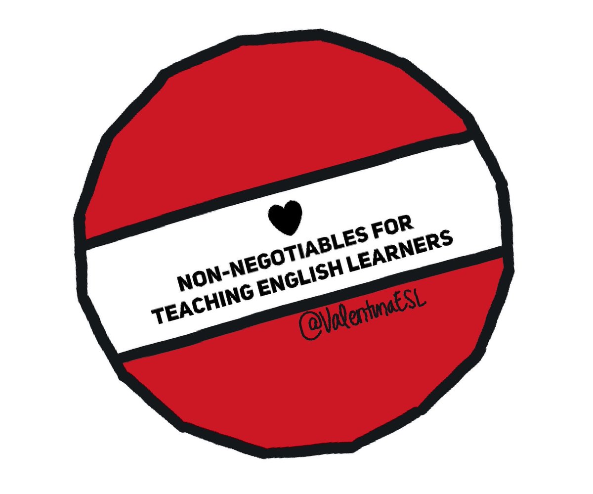TESOL_Assn's tweet photo. Non-Negotiables for Teaching ELs https://t.co/LY71XDQYjn #TESOL #ESL #ELT #EFL #TEFL #ESOL https://t.co/VfeaUQHbXp