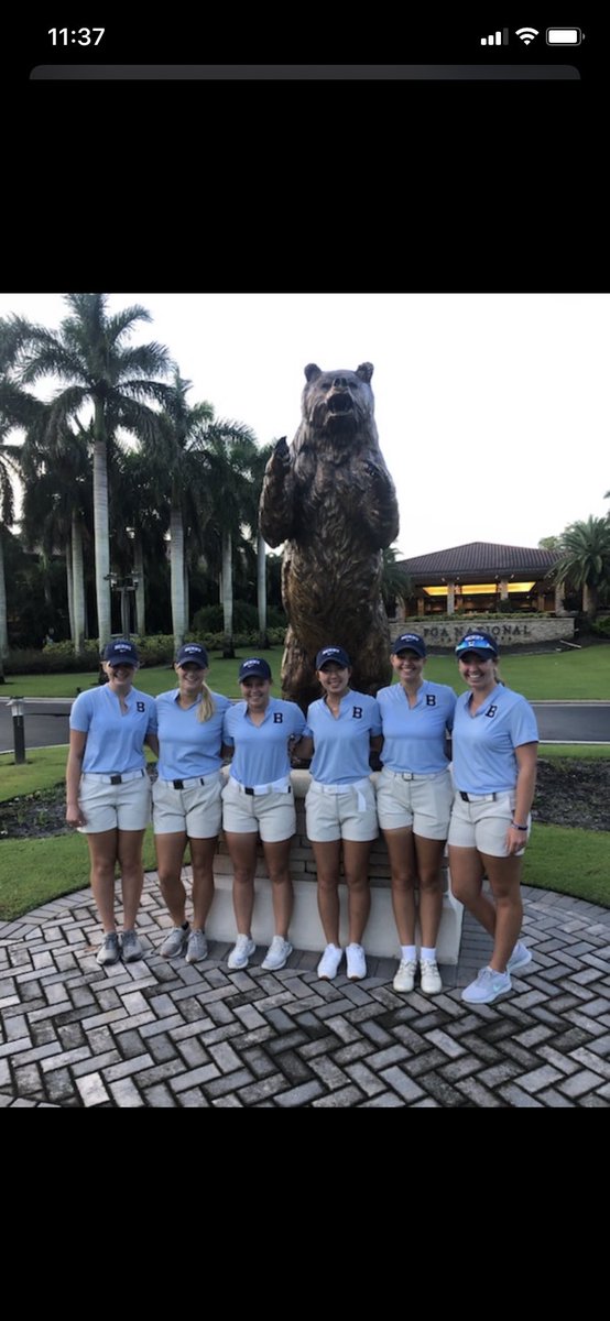 BerryWGolf's tweet photo. A huge congratulations to our own @ChelseaMcGover4 @chloewegienka @jorie_h @me_collins3 and @sarahhhbethhh19 for being selected to the 2019-2020 WGCA All-American Scholars list! #EveryDayIsASchoolDay https://t.co/OchEbSxtbS