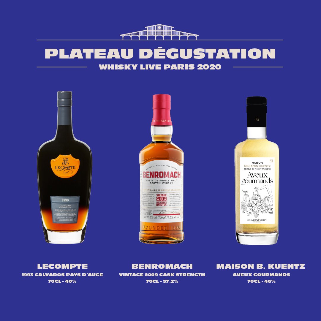 ✨ NOUVEAUTES #PLATEAUDEGUSTATION 

Retrouvez-les sur leurs stands respectifs dès le 26 septembre !
Billetterie ➡️ whiskylive.fr/billetterie

________
L'abus d'alcool est dangereux pour la santé, à consommer avec modération.