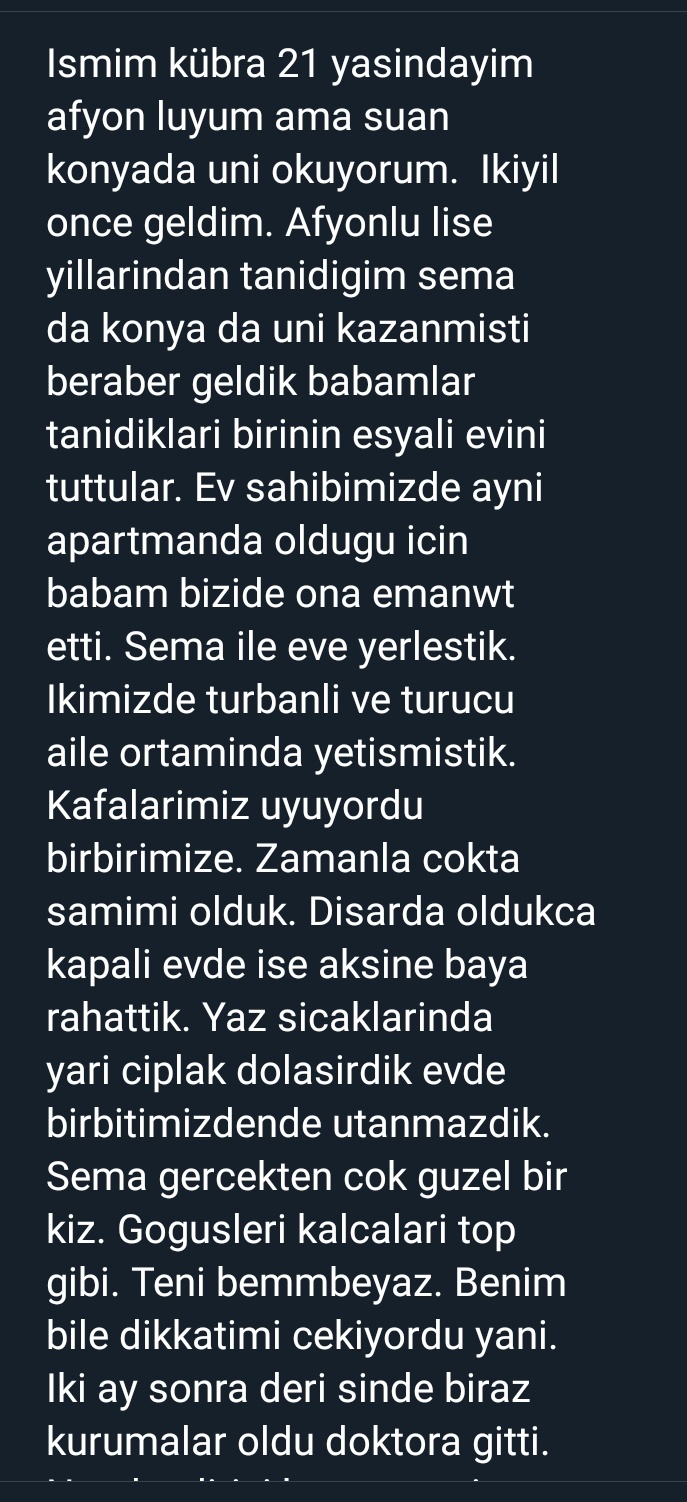 🔥🔥TŰRKİYEM İTİRAF ET (+18)🔥🔥. 30. K on X: Ilk lez deneyimini paylasan  bayan takipcimin itirafi bölüm 1 t.comN924d80Zc  X
