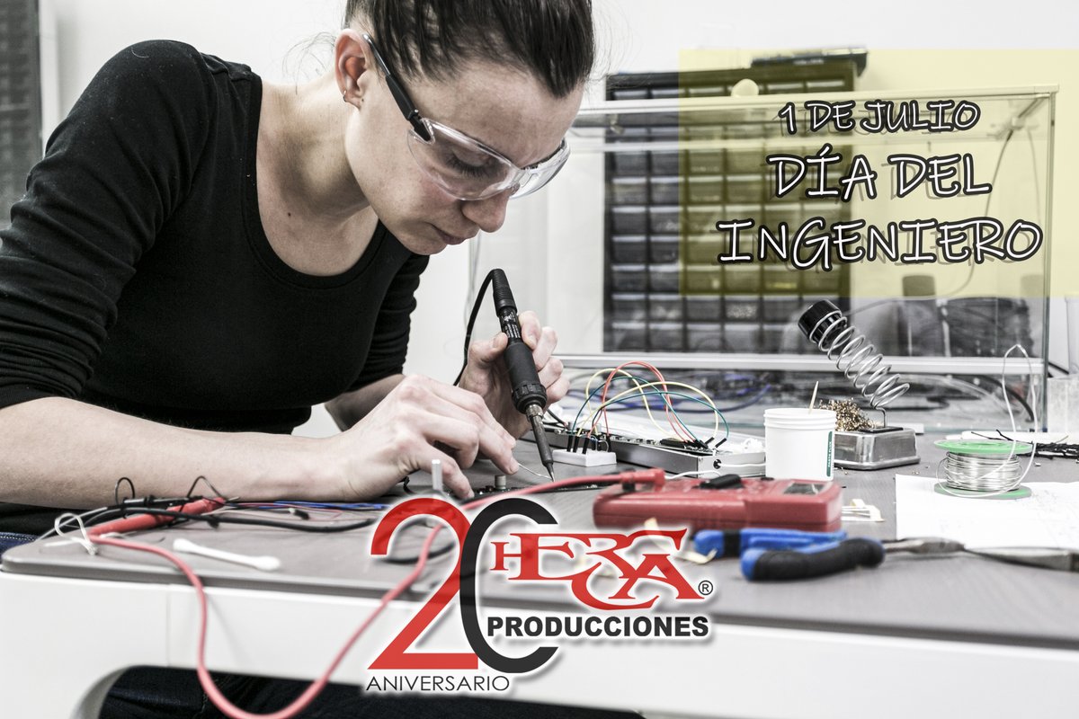 A todos los #ingenieros en su #día, ¡muchas felicidades! Y gracias por su aportación cotidiana para hacer la vida más fácil.👷‍♀️👷‍♂️👷🏾‍♂️👷🏻‍♀️
#HercaProducciones #XXaniversario #DíaDelIngeniero