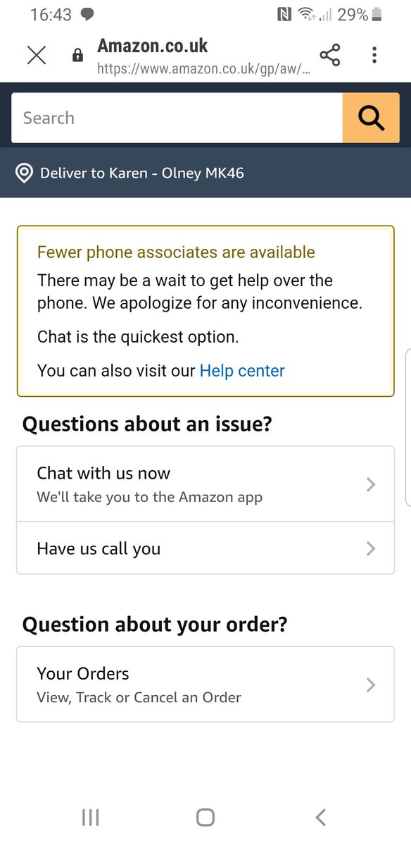 karenkeeping's tweet photo. @AmazonHelp Ok what now? https://t.co/5r5aOniRs2