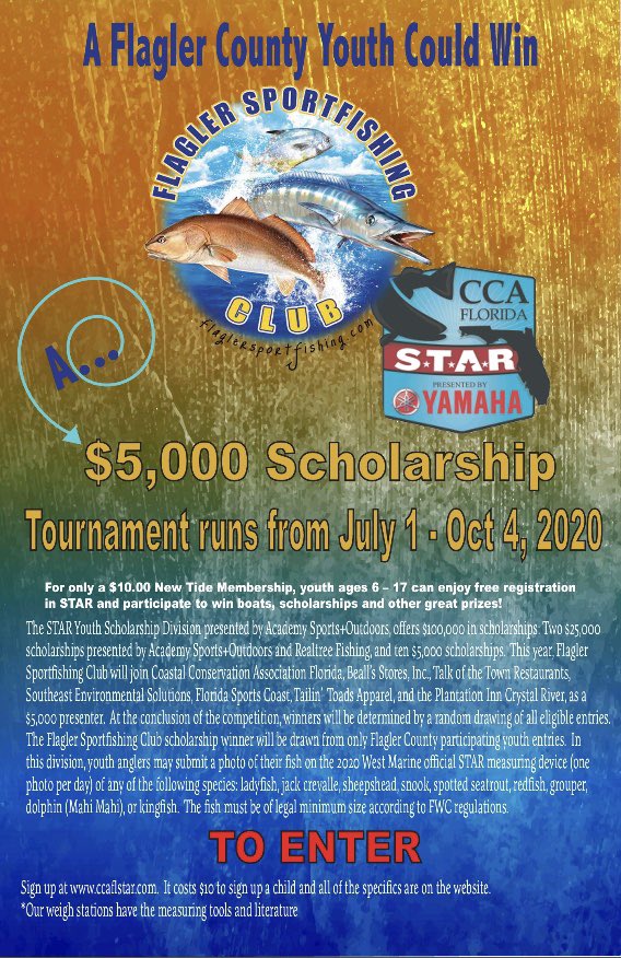 This is a Scholarship available to Flagler Schools students! Read the details to enter!