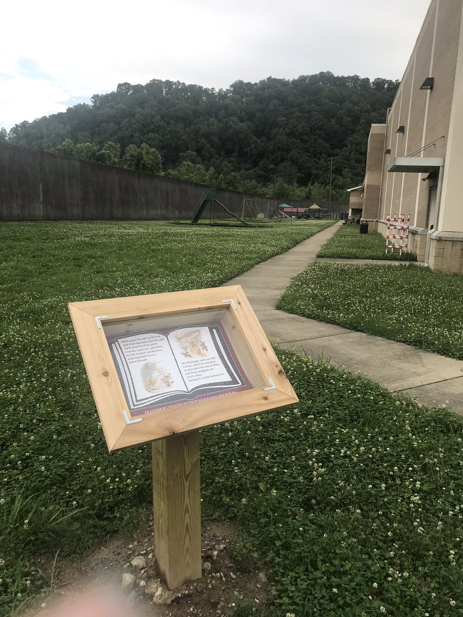 BeActiveWV's tweet photo. The Wolfpack Walk Trail was unveiled yesterday by our friends at Healthy in the Hills in Williamson, WV. It’s a 1/2 mile trail that circles Williamson PK-8 and promotes active living and learning for students and the community. #TakeBackOurHealthWV #activelearning #beactivewv https://t.co/leVfRjM8kw