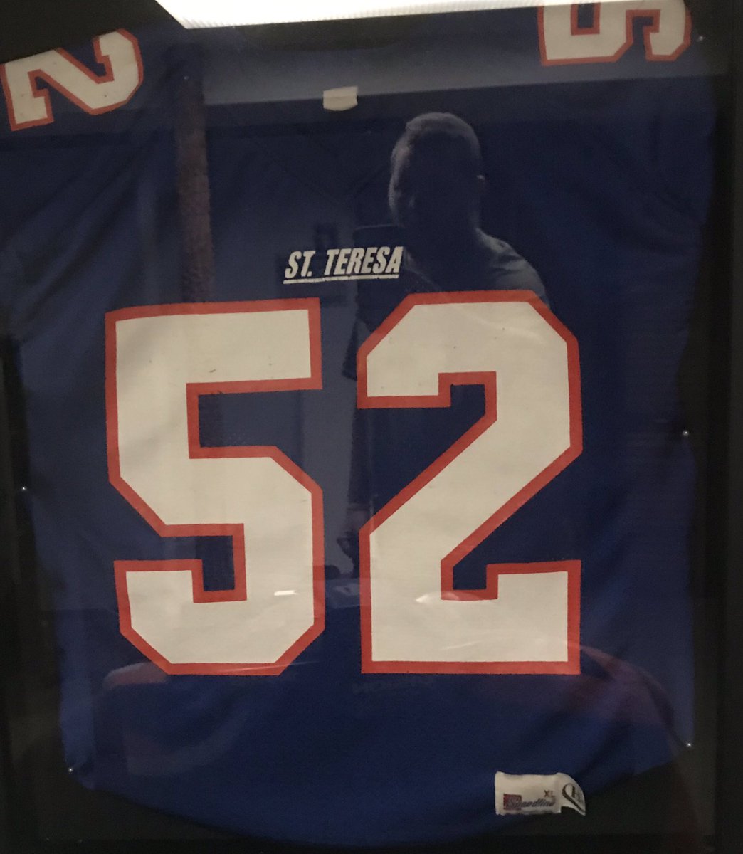 DHeinz75's tweet photo. @STeresafootball As you begin your next chapter in St Teresa football this season gentlemen, just know that when you need to dig just a little deeper, #52 is right there to push you. https://t.co/39a7PJisQM