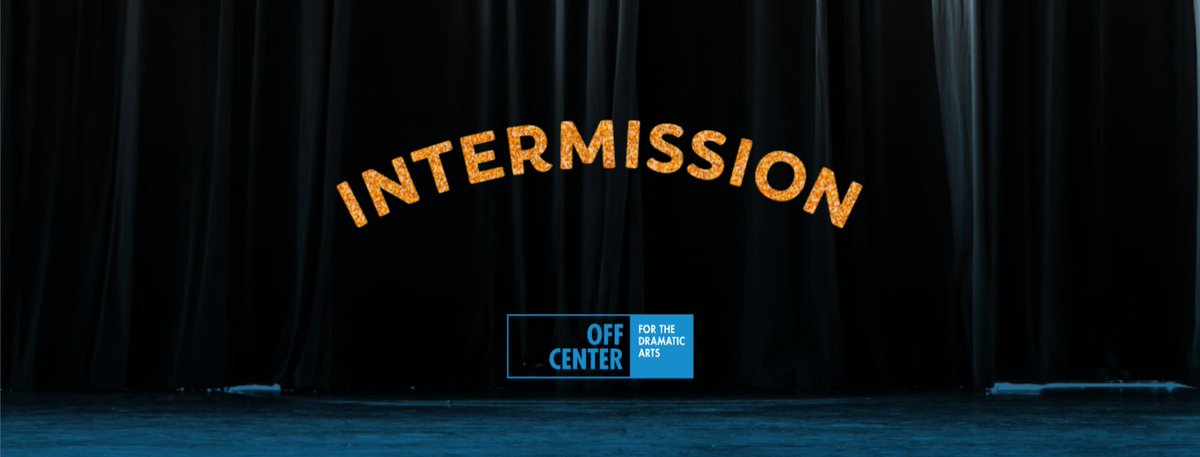 OffVt's tweet photo. Intermission: Off Center for the Dramatic Arts pauses before our next act - https://t.co/0PJOdaZdIM https://t.co/ma3DsP9BxC