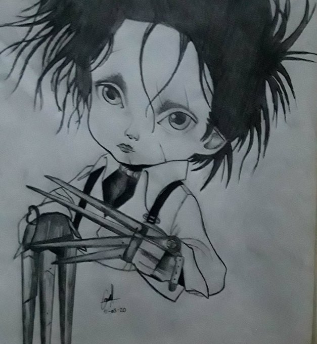 Ni&ntilde;o manos de tijera listo ✏ https://t.co/fJN7lzkZVr