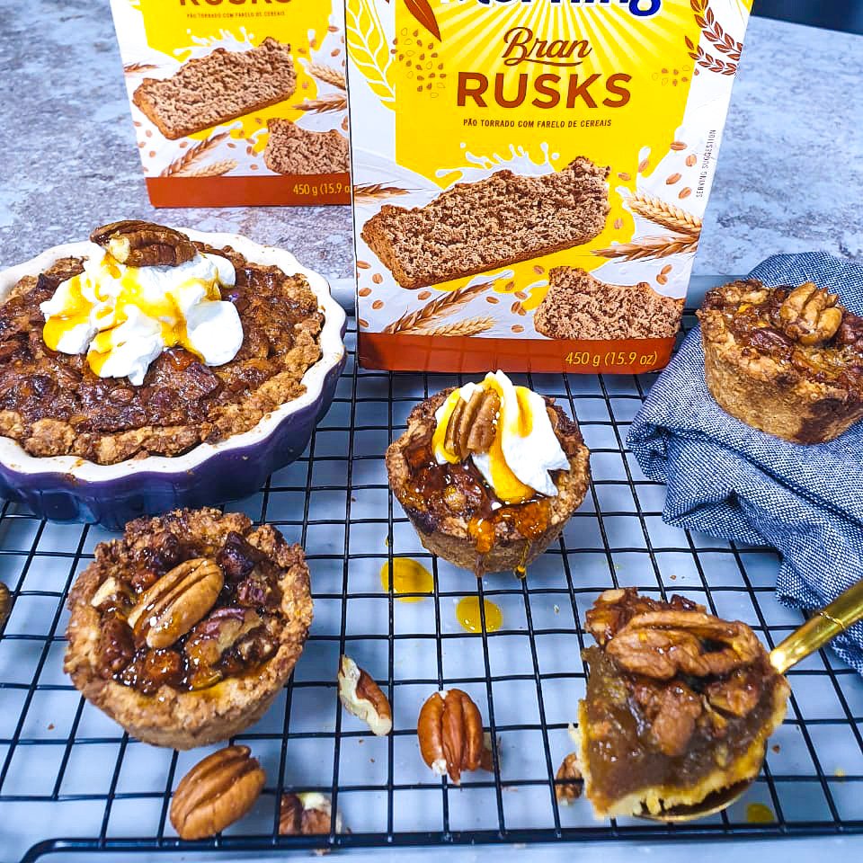 You'll go nuts for these <a href="/Bakers_Biscuits/">Bakers SA</a> Good Morning Bran Rusks Pecan Nut Pies! bit.ly/BakersPie #AfternoonExpress
