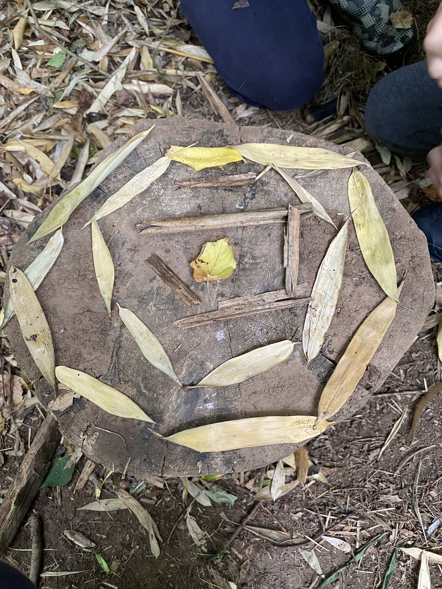LyppardMissBird's tweet photo. There has been lots of beautiful artwork being created this week during our ‘Artist Week’ in our Key Worker bubbles! Today, we spent the day in Forest School creating these Andy Goldsworthy inspired pieces 🍃 https://t.co/fHErmXD0IE
