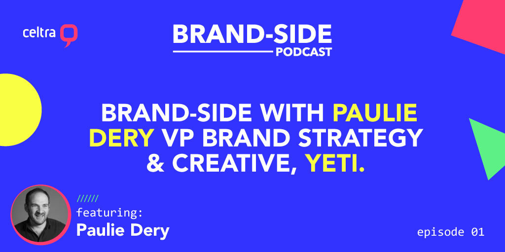 New on the Brand-Side #Podcast: <a href="/PaulieDery/">Paulie Dery</a>, VP #Creative &amp; #Brand Strategy joins us for a conversation on all things in-house. open.spotify.com/episode/4KIubB… #marketing #creativity