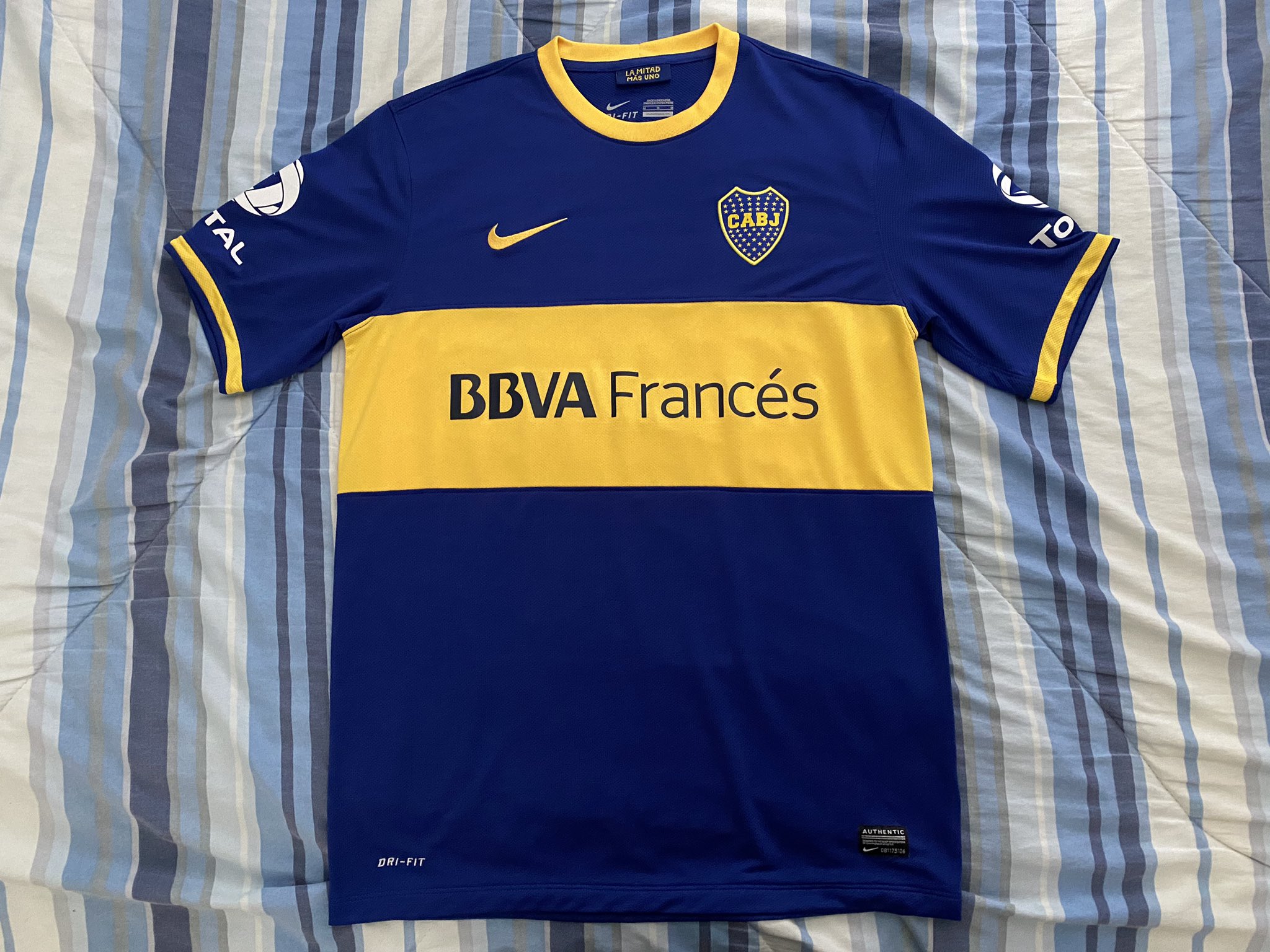Nike maglia boca juniors discount