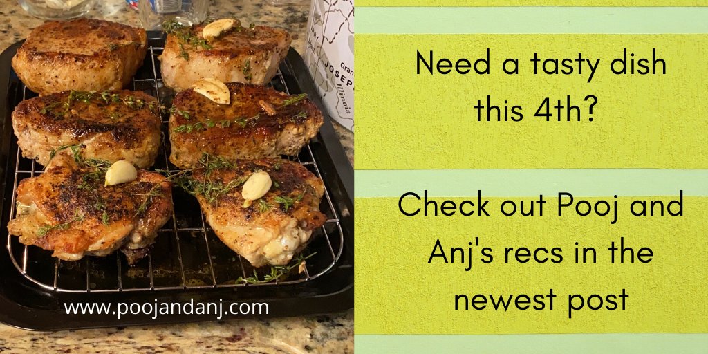 poojandanj's tweet photo. New post! Check out what Pooj and Anj are cooking this Fourth of July: https://t.co/8ntj1EPtxv https://t.co/dznqdyHH2Y