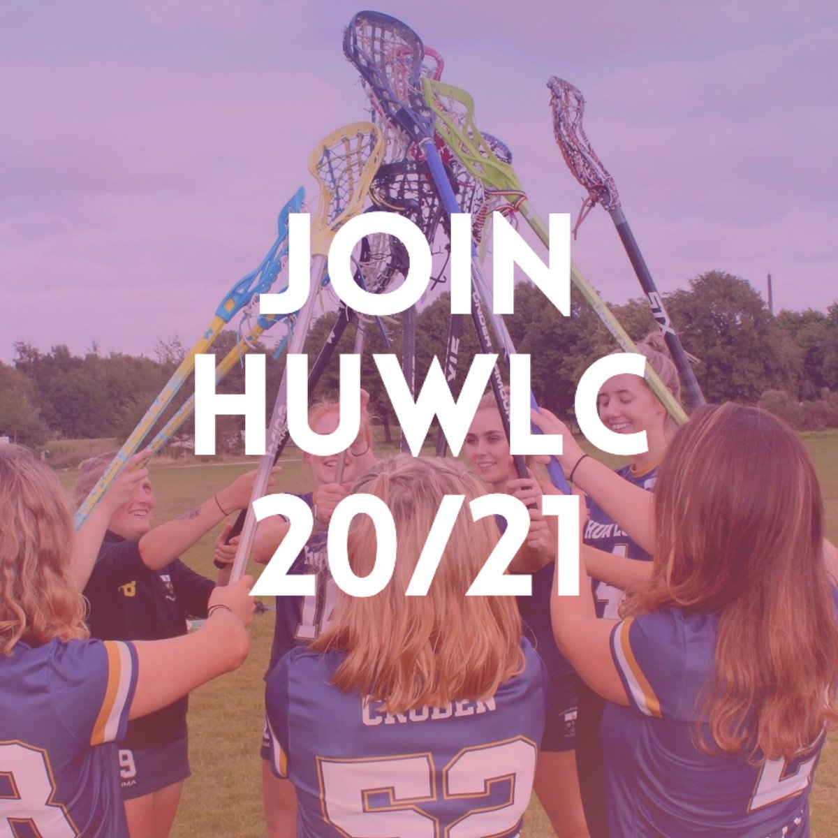 HUWLC1's tweet photo. WANT TO TRY A NEW SPORT? JOIN WOMENS LACROSSE!! 

Make sure to join our Facebook recruitment page to keep updated! https://t.co/GL1wQGIGZP https://t.co/5ZEXWNU2ta