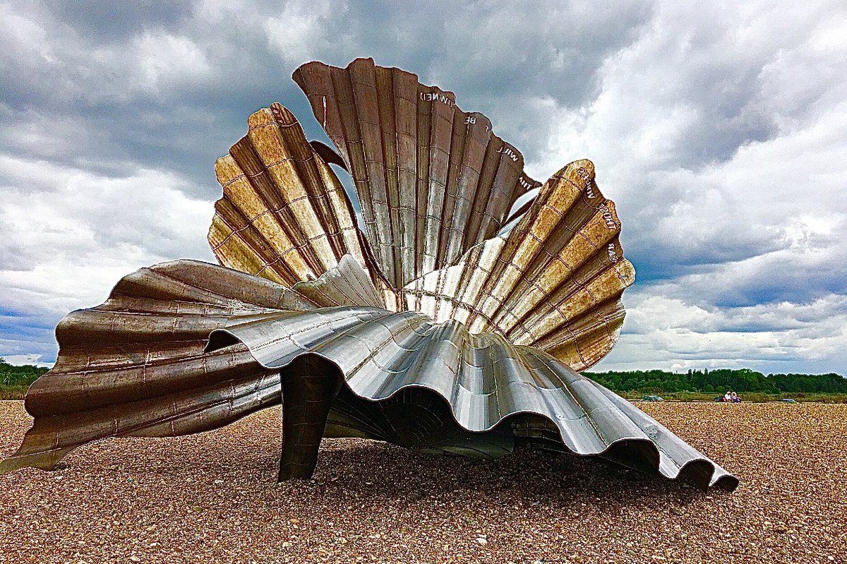 ProustM's tweet image. “#TheShell” on #Aldeburgh beach.