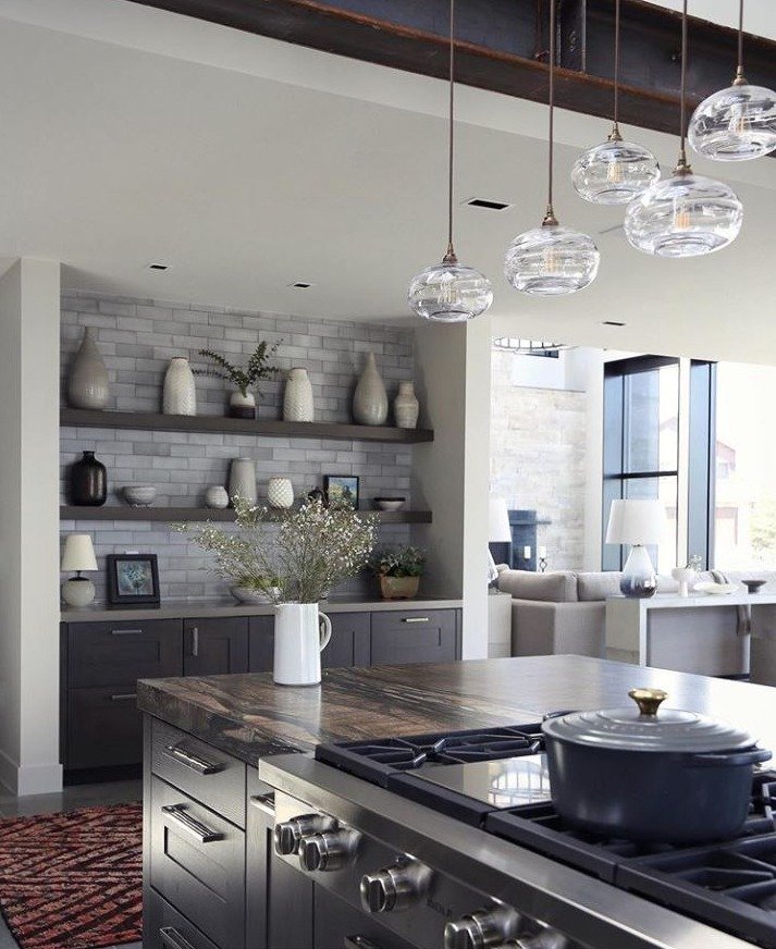 Thank you Jonna Robinson for tagging us in this gorgeous and inviting kitchen! 
#thatlightingthough #swoon
#rockymountainhardware #bronzehardware  #luxuryhardware #handcastbronze #madeinusa #solidbronze #interiordesign #cabinethardware #cabinetpulls 
bit.ly/3dObFvJ