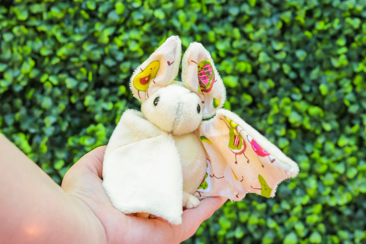 Day 1 Bat Picnic

Link: beezeeart.com/products/break…

What's a picnic without friends? This bat seems to have brought a bunch! Its wings feature a host of breakfast foods dancing around with happy, smiling faces.

#summercelebration #beezeeart #bat #plush #handmade