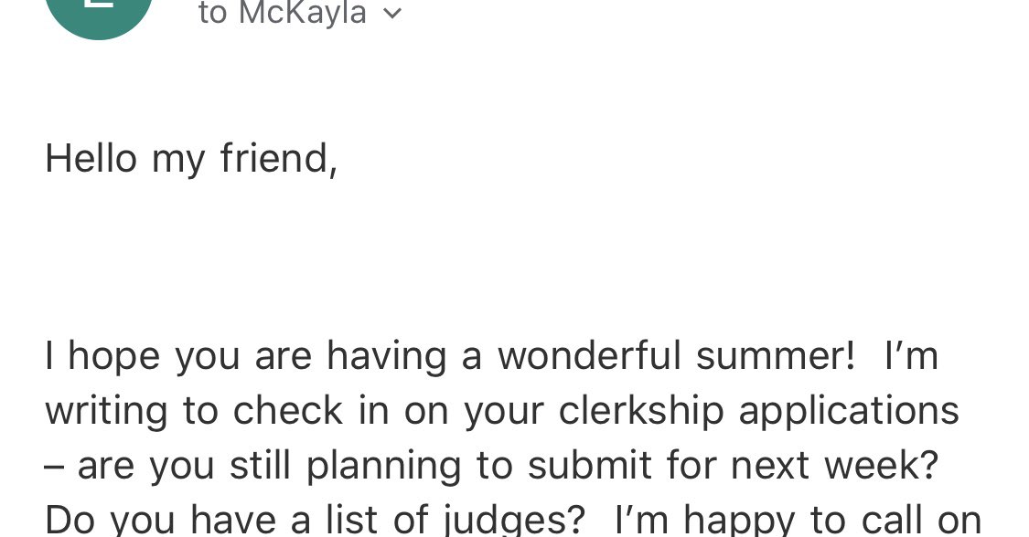 I really don’t think I would have submitted applications but for this email from  @efieldingd (and ongoing support).