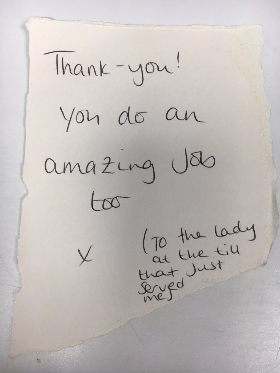 Dawn Duesbury (@dawnduesburyx) on Twitter photo Just got a bit choked up at work. Helped a nurse with her shopping and she left me this note 🥰 love my job 💚<a href="/EpicAnAwesome/">Andy Spurrier</a> <a href="/FionaRo44784977/">Fiona Robertson</a> <a href="/amanda7_smith/">Amanda wright</a> <a href="/TraceyAnnMulle1/">Tracey Ann Mullen</a> <a href="/mycoopfood/">Central Co-op Food</a> Just got a bit choked up at work. Helped a nurse with her shopping and she left me this note 🥰 love my job 💚<a href="/EpicAnAwesome/">Andy Spurrier</a> <a href="/FionaRo44784977/">Fiona Robertson</a> <a href="/amanda7_smith/">Amanda wright</a> <a href="/TraceyAnnMulle1/">Tracey Ann Mullen</a> <a href="/mycoopfood/">Central Co-op Food</a>