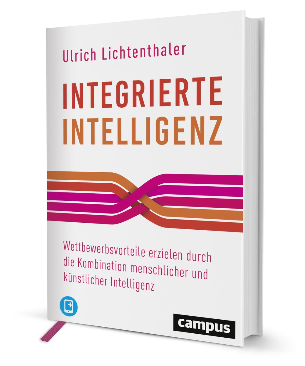 ULichtenthaler's tweet image. Eine Kurzfassung meines neuen Buchs 'Integrierte Intelligenz' ist jetzt bei @getAbstract verfügbar, zum Durchlesen oder Anhören: 
getabstract.com/de/zusammenfas…
#IntegratedIntelligence #ArtificialIntelligence