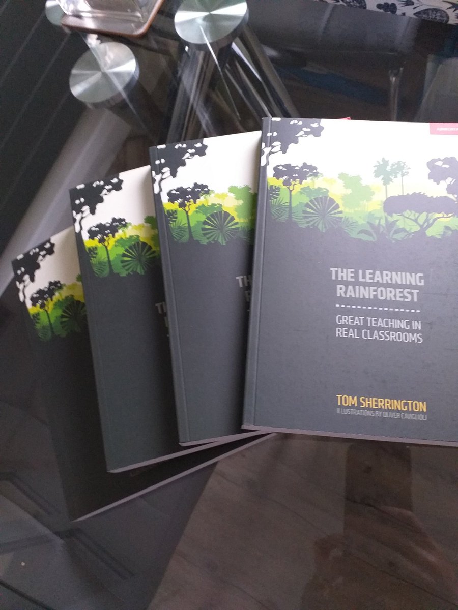 LindaParryTeach's tweet photo. Look what arrived today! Looking forward to delivering them to our ITTs and NQTs joining us in September @teacherhead #thelearningrainforest https://t.co/RdKI0h3GvQ