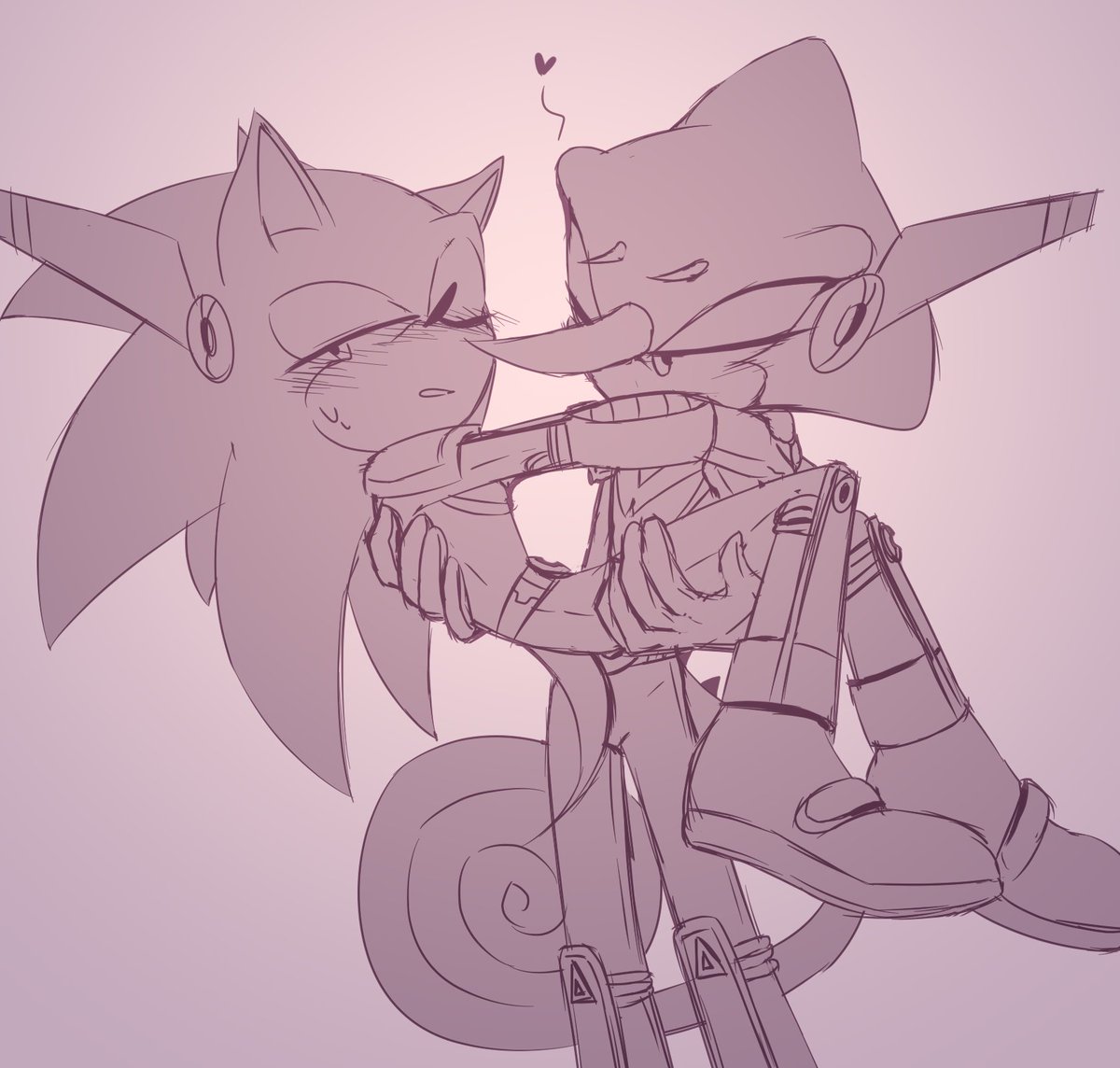royal_bootlace's tweet photo. zonic x sonic (probably #zonson but idk) and grown up #zonzespio for @zonya_prongles as a birthday present even though her birthday was yesterday 😅 https://t.co/npP3y4voRE
