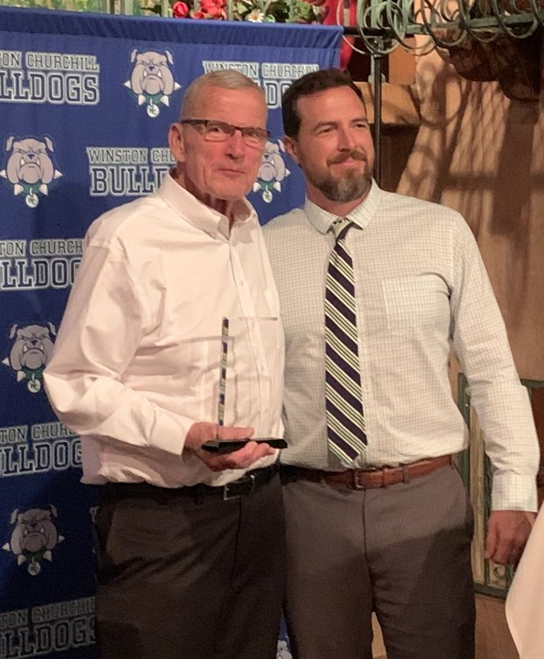 Today marks the start of the 1st year in over 40 years that our beloved security guard &amp; assistant AD, Craig "Stu" Stewart won't be working security at Churchill. After all these years, Stu has retired from MCPS. But no worries sports fans he'll still be taking tickets at games!