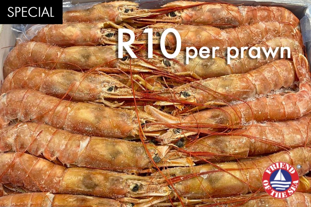 BlakesFineFoods's tweet photo. Keen to try something fit for a King? 👑 Buy 2kgs of King Argentinian Prawns L1 10/20 for ONLY R330 😋🦐 Special lasts until end of July.

 #blakesfinefoods #sophiasonlinedeli #julyspecials #kingprawns #checkitout #fitforaking #wildcaught #seafrozen https://t.co/DilDkmBt8y
