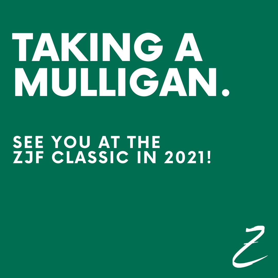 We’re taking a mulligan! After careful consideration, my Foundation has made the decision to cancel this year’s Zach Johnson Foundation Classic due to the ongoing COVID-19 pandemic. Read full stmt here: zachjohnsongolf.com/ZJFClassic.aspx
