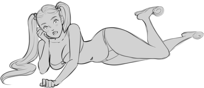 pepper being cheeky (go to my patreon for some spicy comics) 