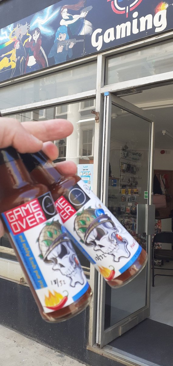 LT gaming hastings is the only store which stocks our sauce game over

 #hotsauce #hotsauces #chilli #spice #extremeheatchallenge #plot34achillies #LTGaming #GAMEOVER #hastings #gaming #retro #applepie #mild #scotchbonnet #pineapple #apple #toffee #collaboration #collabkings